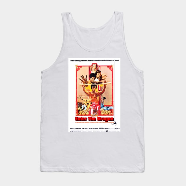 Enter The Dragon Tank Top by ZippyFraggle1